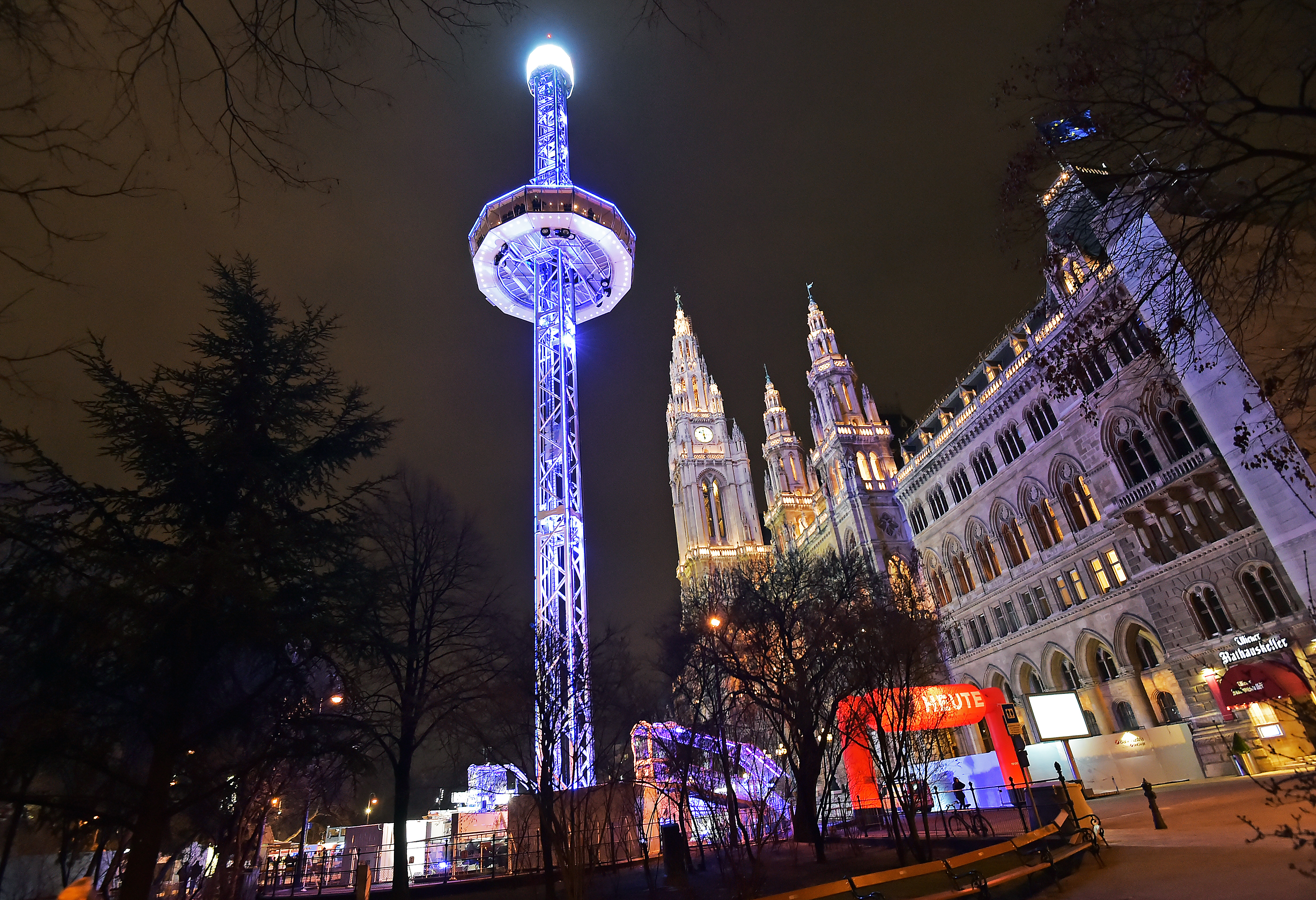 Austria Ice Skating Is No Joke — See Vienna's Double-Decker Skating Rink