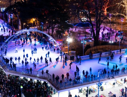 SKY RINK – ice skating on two levels